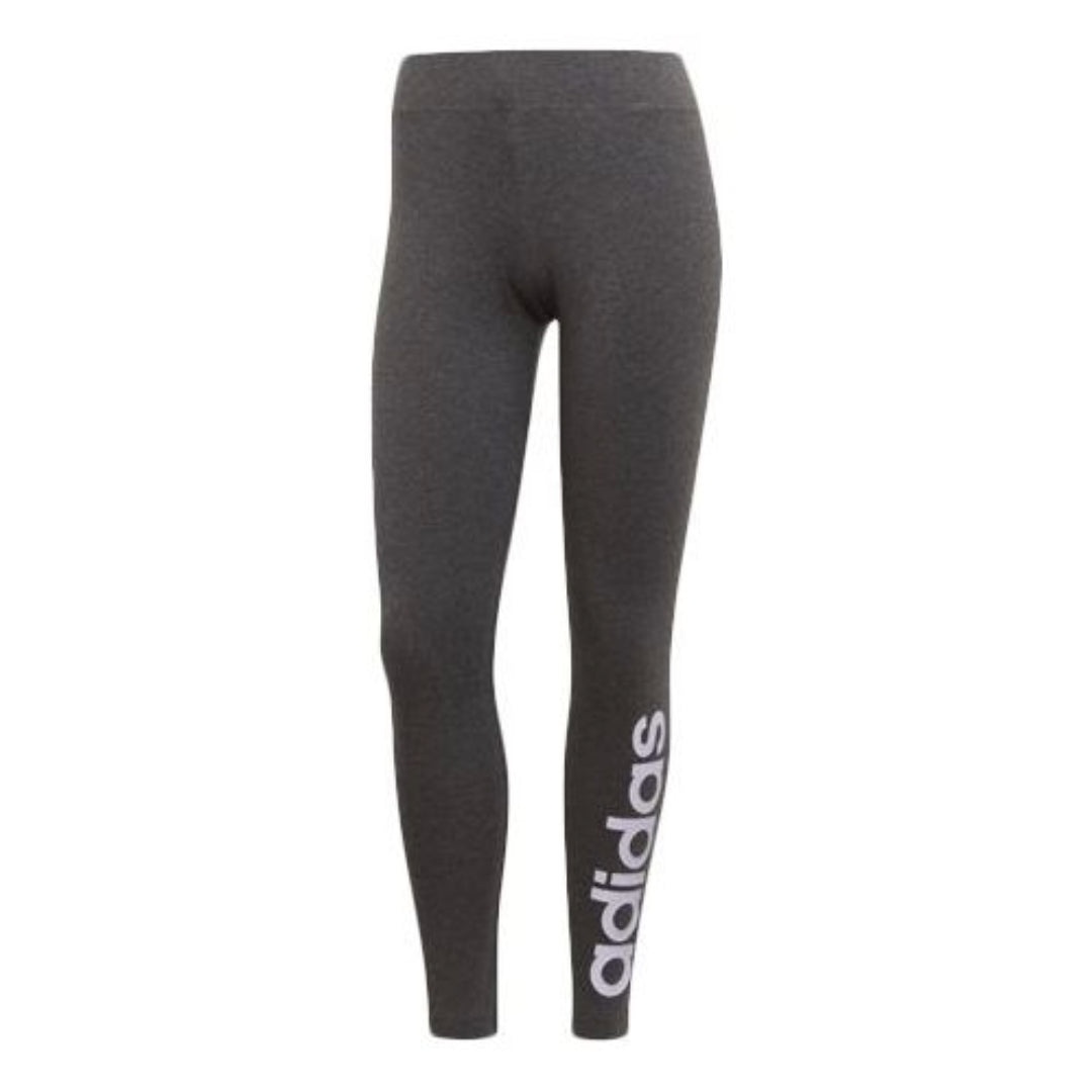 (WMNS) adidas Essentials Linear Leggings Asia Sizing 'Grey' FM6689 - 1