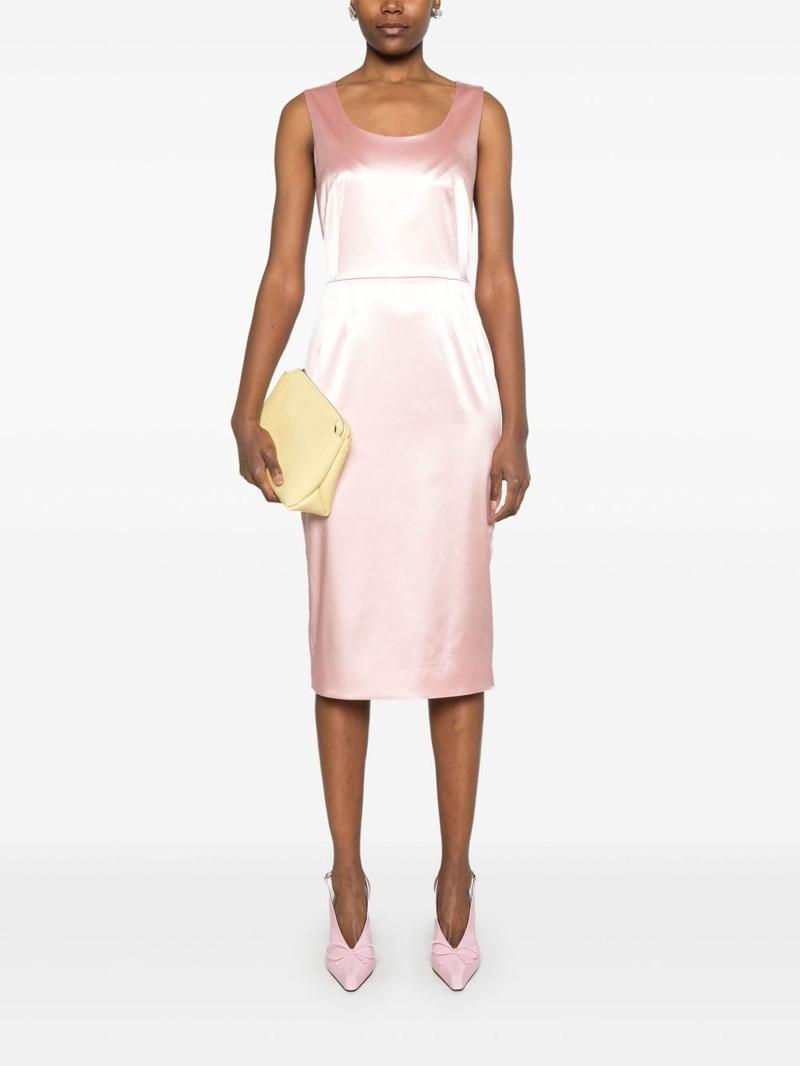 Dolce & Gabbana satin midi dress outlook