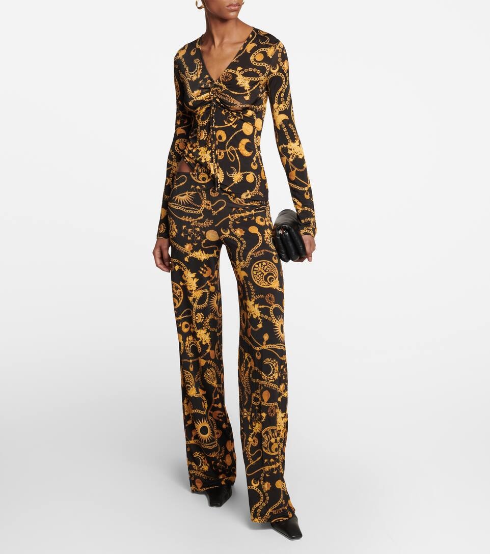 Printed ruched top - 2