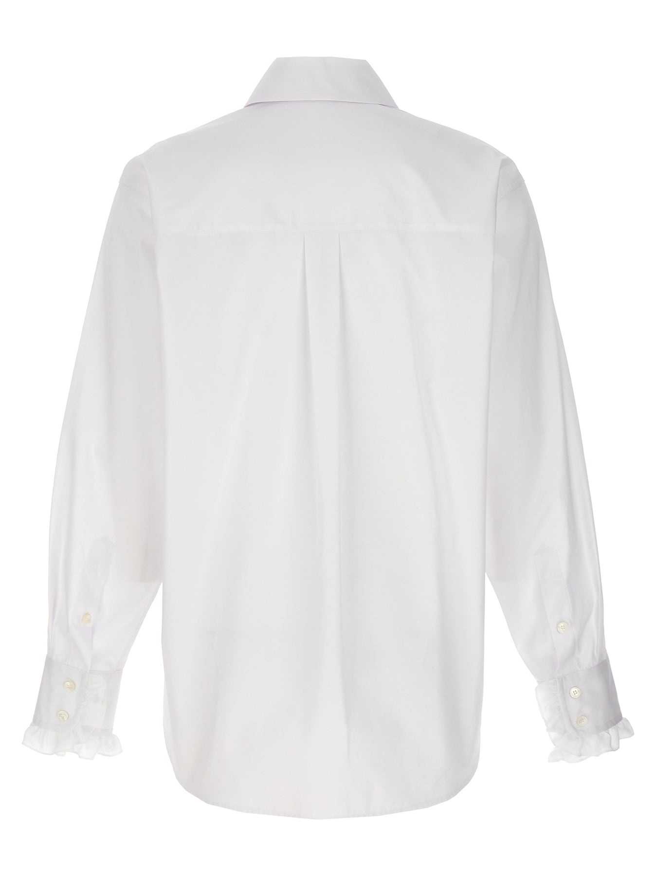 Ruffles Shirt Shirt, Blouse White - 2