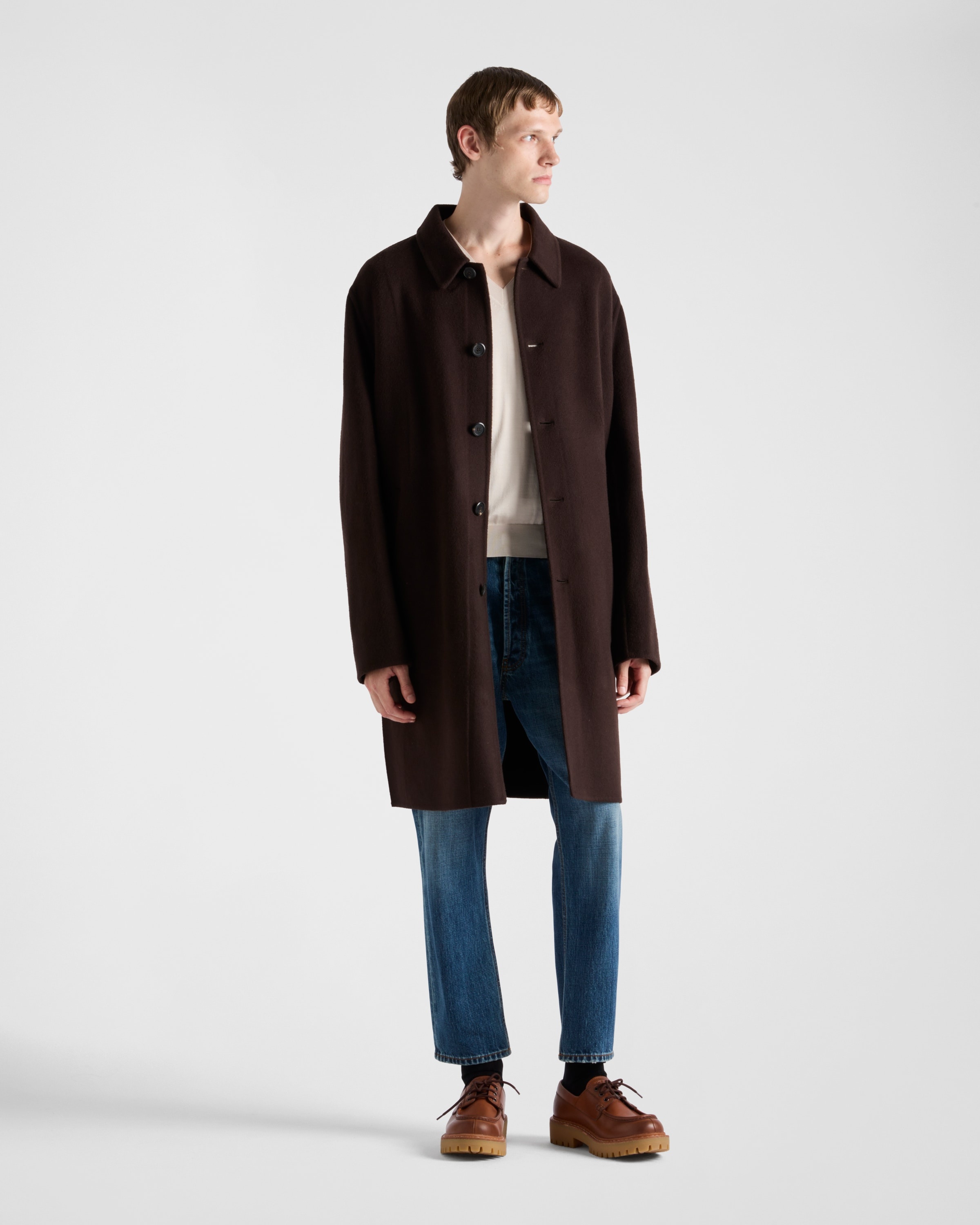 Double cashmere overcoat - 2