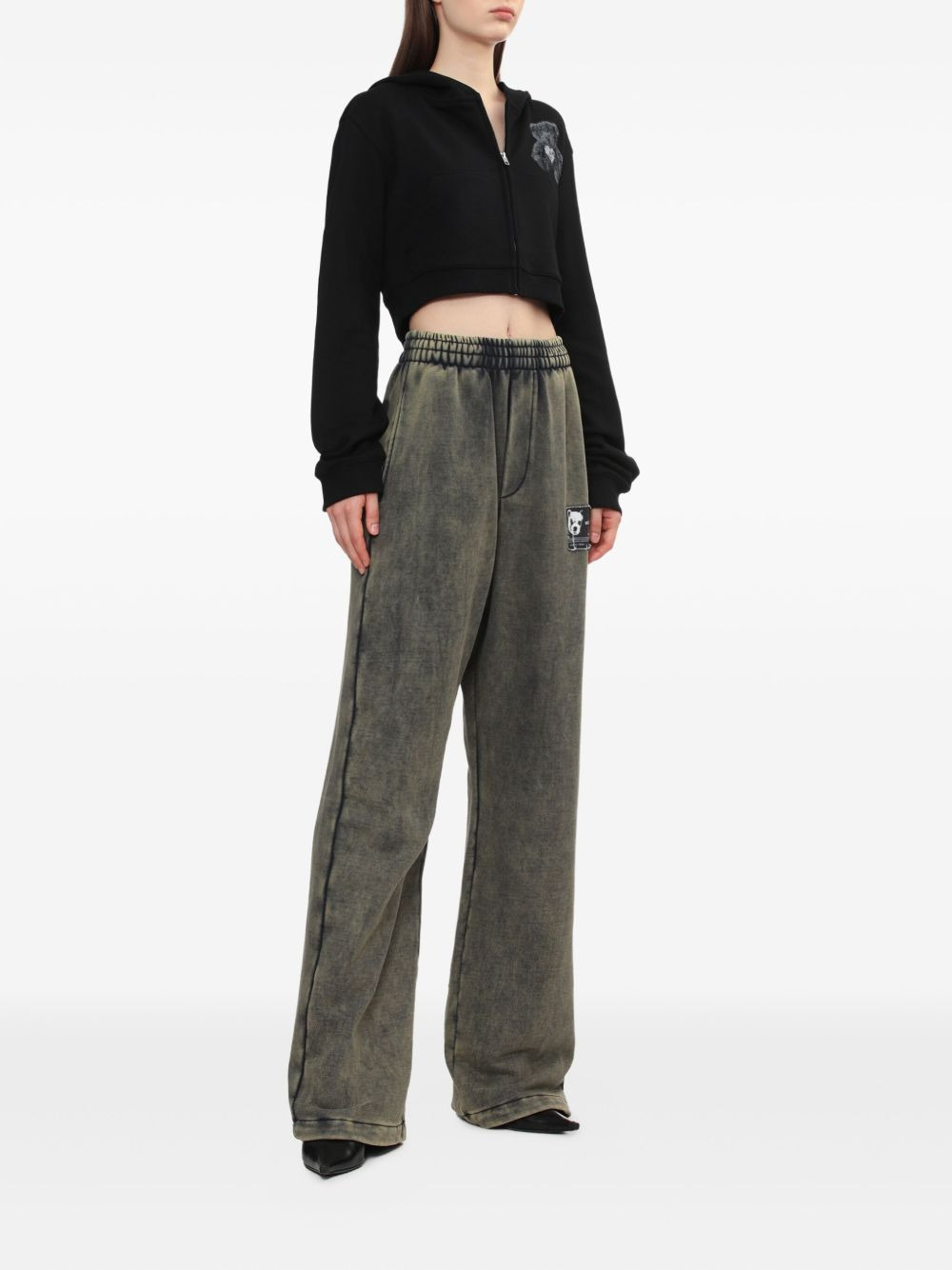 patch-pockets track pants - 2