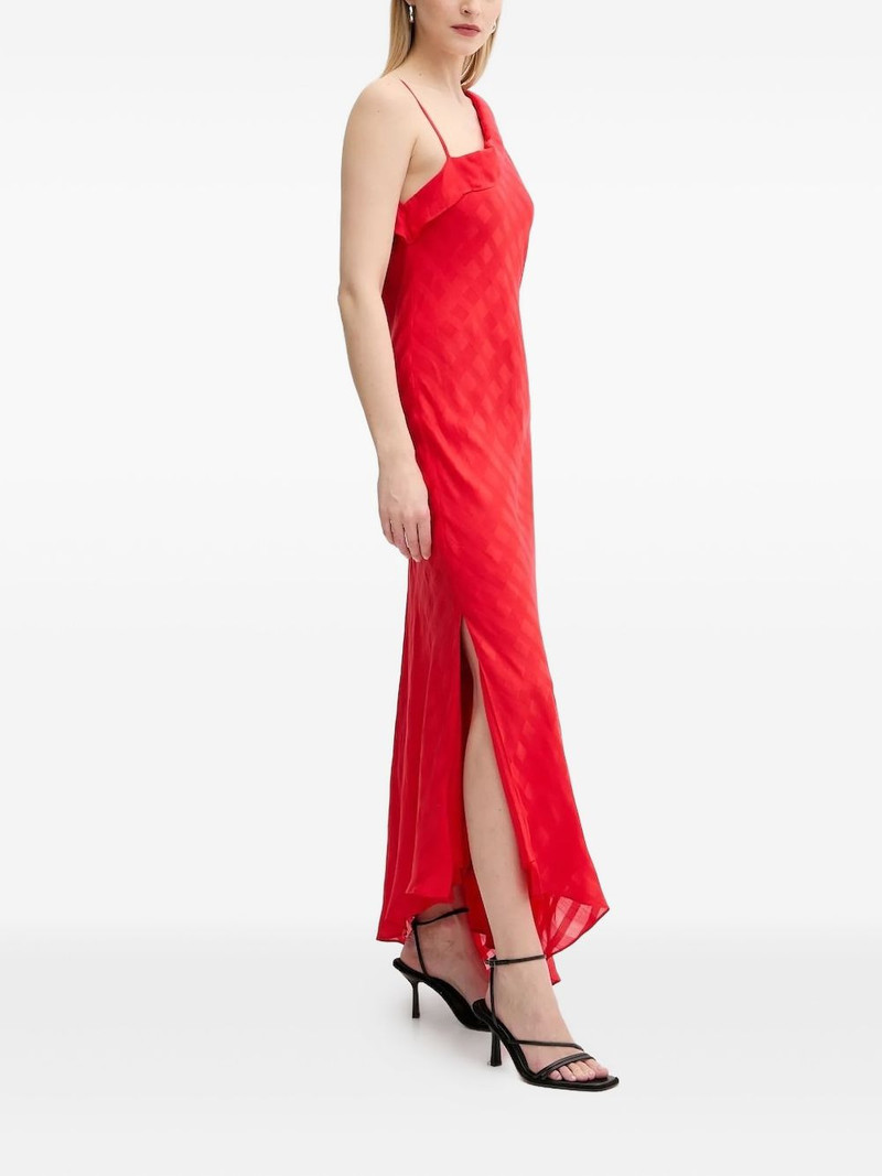 Saramina asymmetric ruffled maxi dress 1