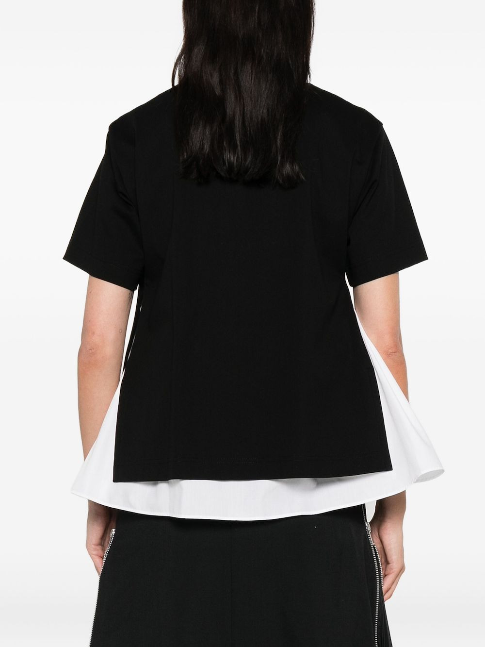 chest-pocket layered T-shirt - 4