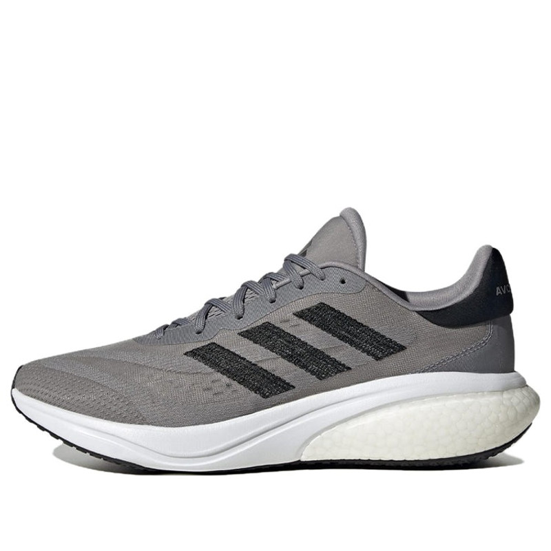 adidas Supernova 3 Running Shoes 'Grey Core Black White' IE4365 - 1