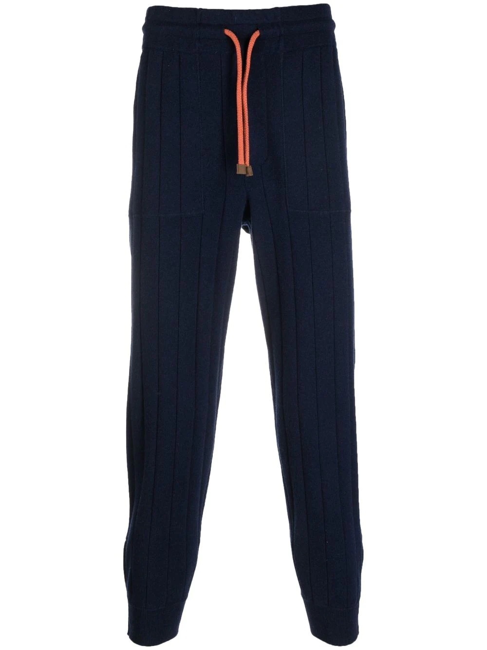 cashmere ribbed joggers - 1