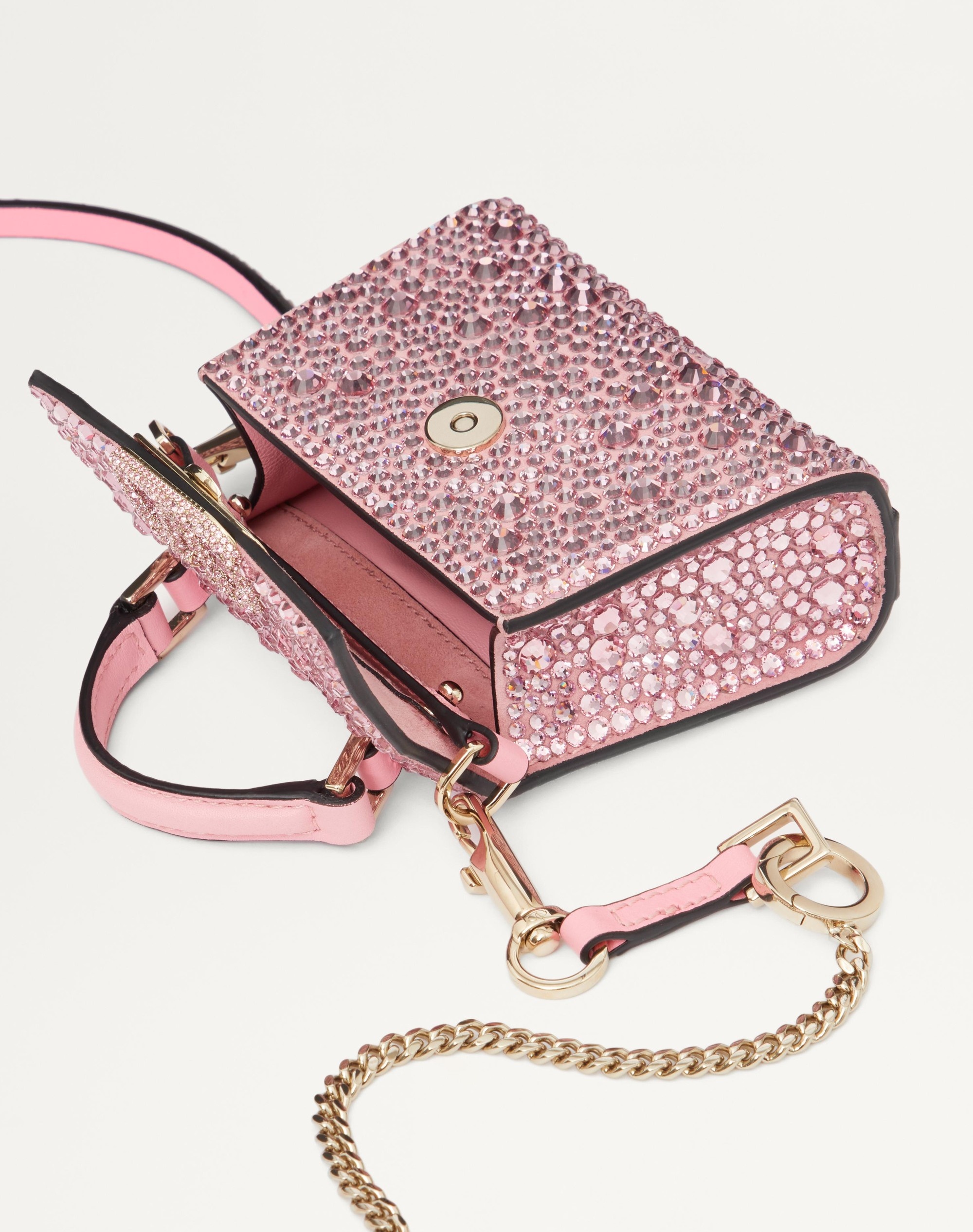 VALENTINO｜ (5Y0B0C97 JHH 0NO / 5Y2B0C97 JHH 0NO) Valentino Garavani Vsling Mini Woven Handbag for Woman in