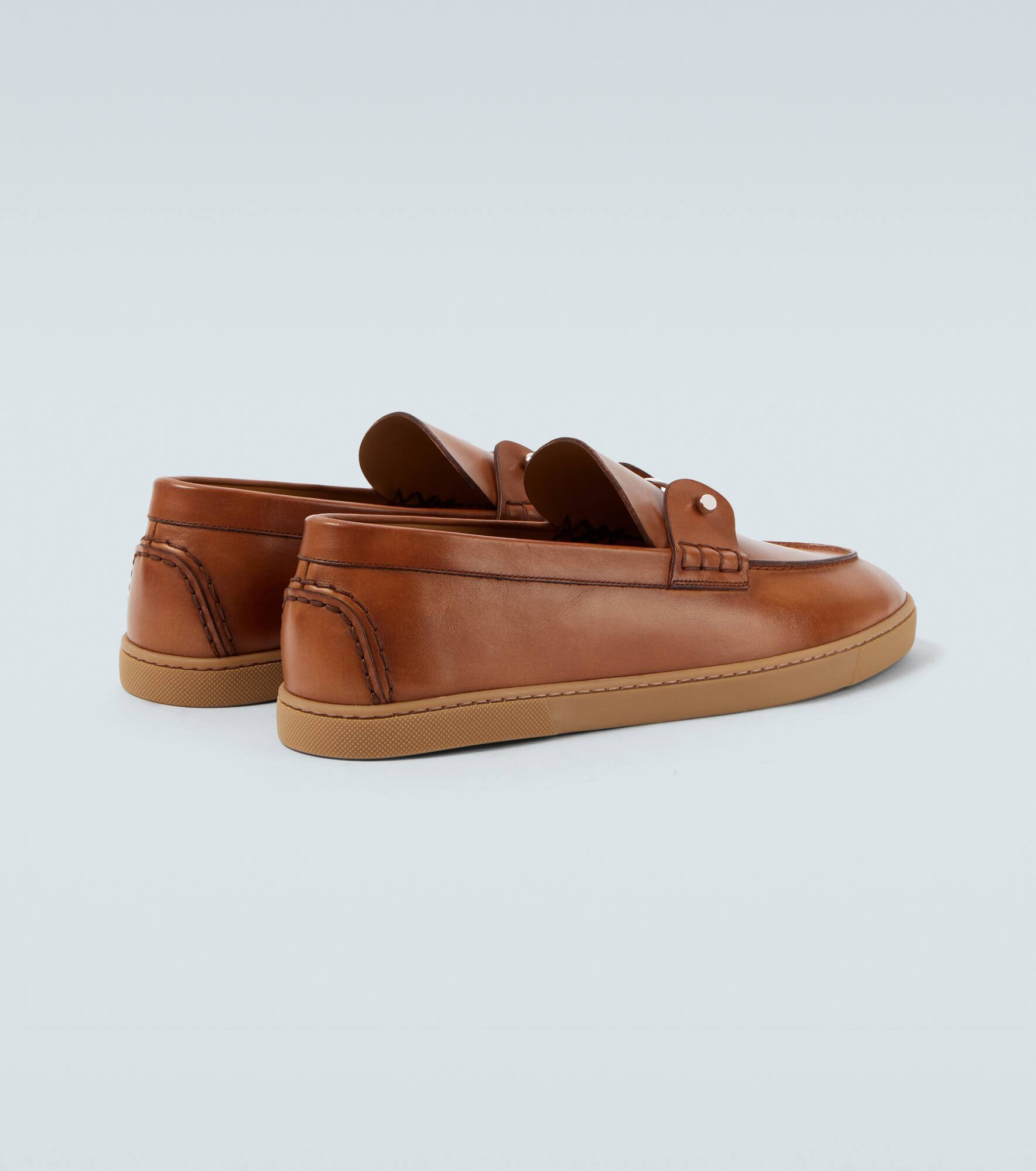 Chambeliboat leather boat shoes - 6