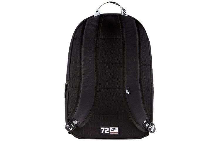 Nike Air Heritage Logo Backpack 'Black Red' CW9265-011 - 2