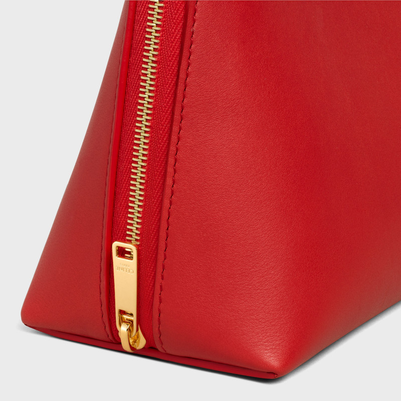 MEDIUM COSMETIC POUCH IN SMOOTH CALFSKIN 4