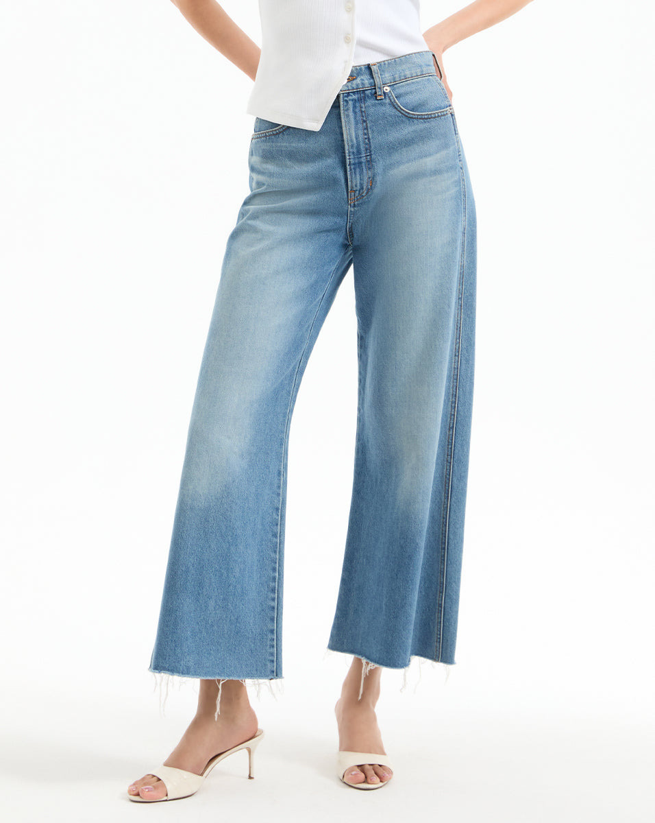 TAYLOR CROPPED WIDE-LEG JEAN - 3