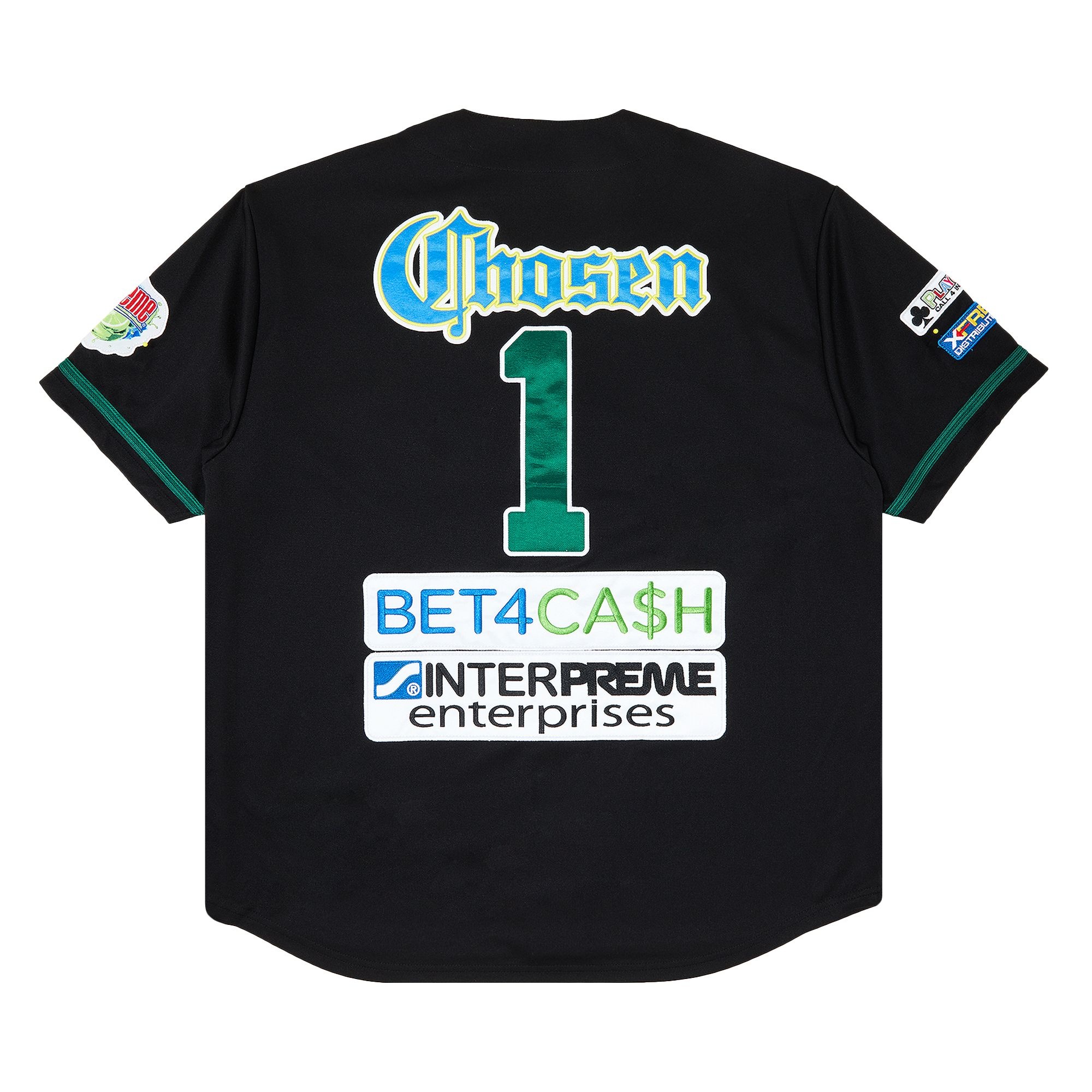 ウェア Supreme Chosen One Baseball Jersey black Supreme Chosen One Baseball Jersey Black Men's - SS24 - US
