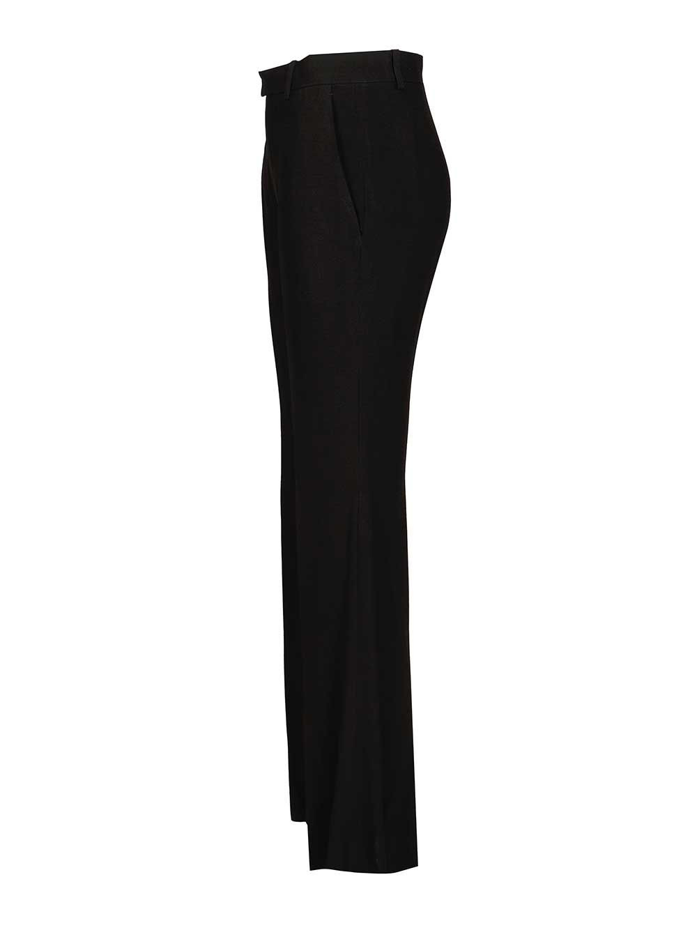 Flared Pants Jeans Black - 3