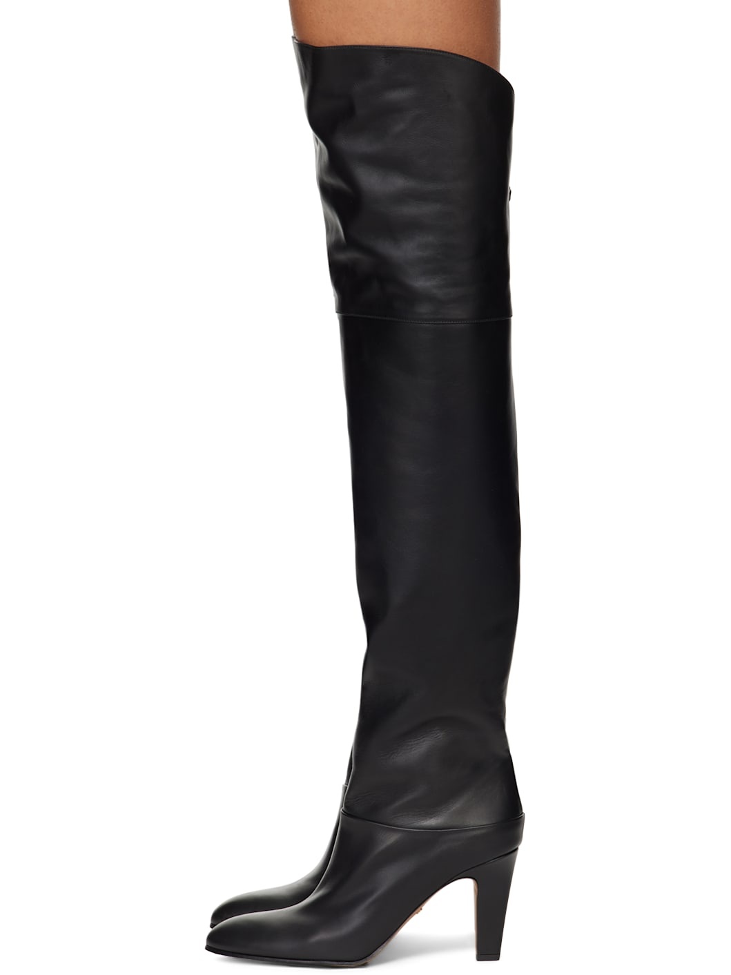 Black Eve Thigh High Boots - 3