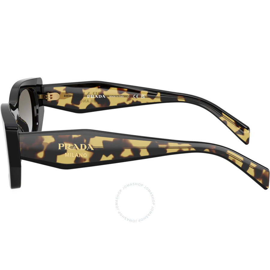 Prada Grey Gradient Rectangular Ladies Sunglasses PR B05S 3890A7 53 - 4