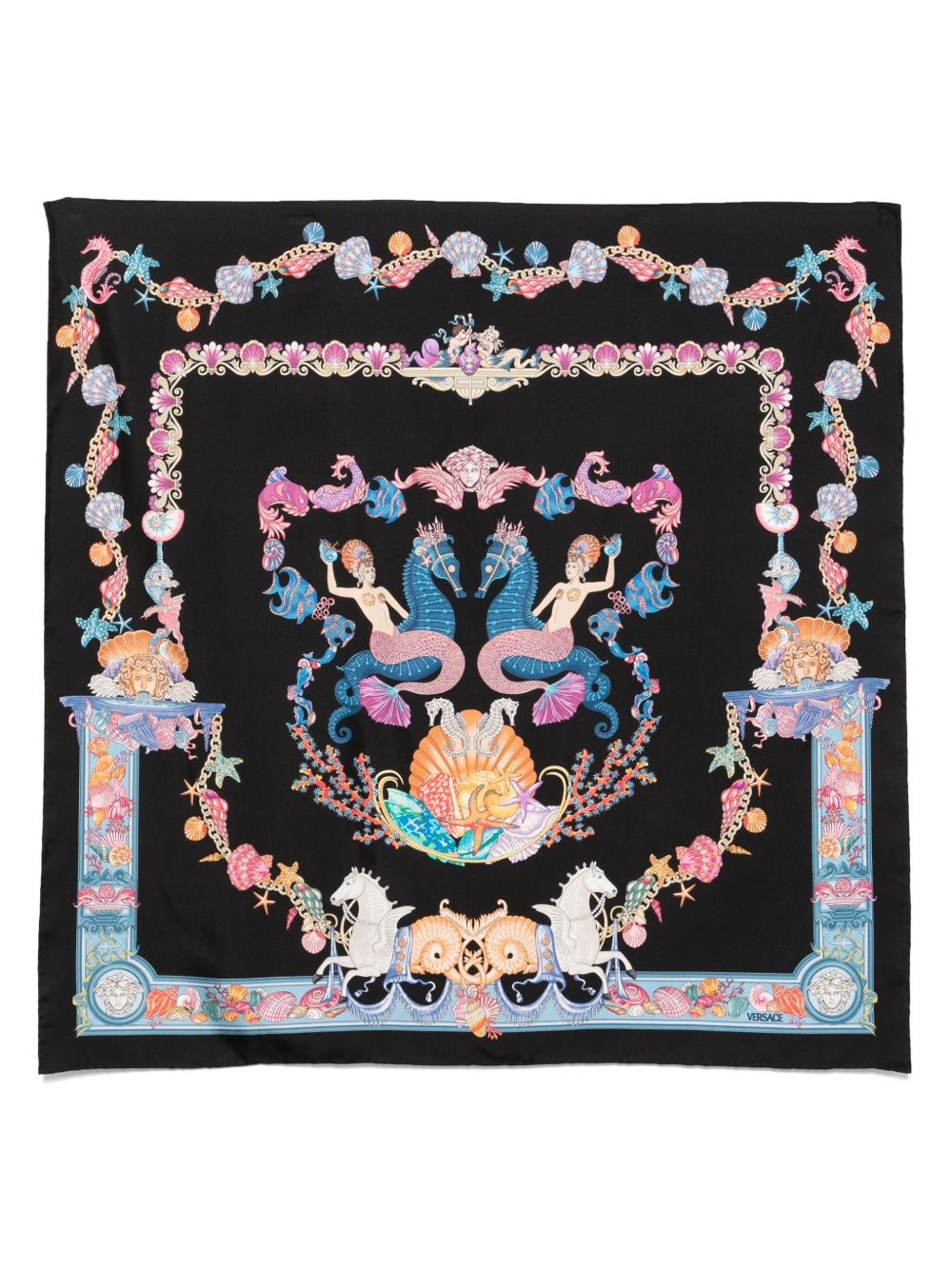 coral theatre scarf - 1