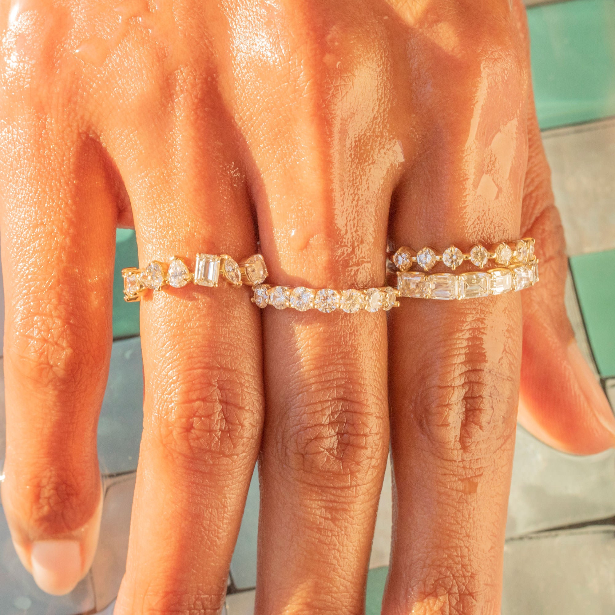 Bold Bright Lights LAB-Created Diamond Band - 5