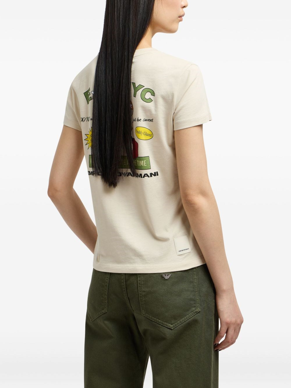 Logo cotton t-shirt - 2