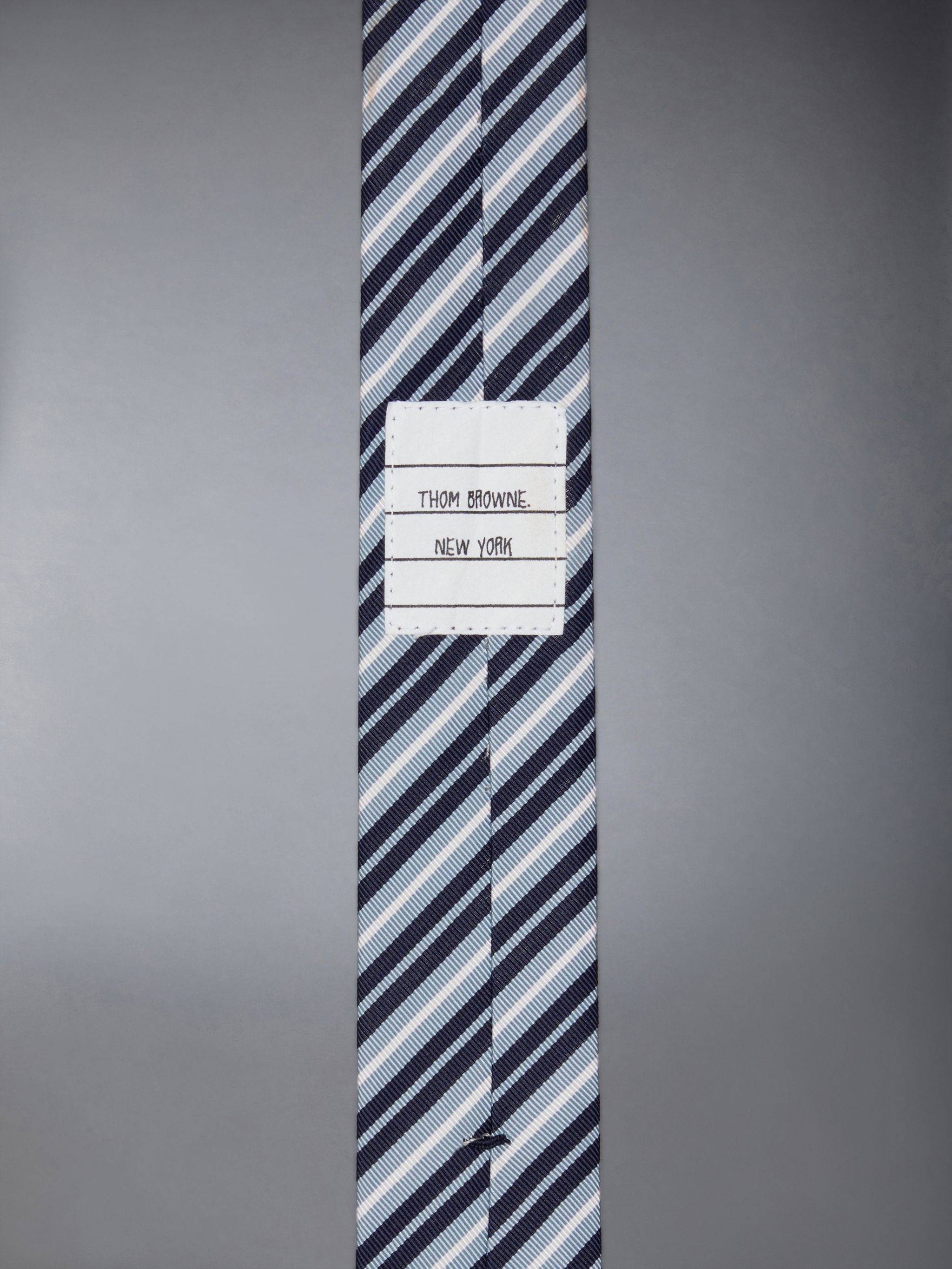 pointed-tip striped tie - 3