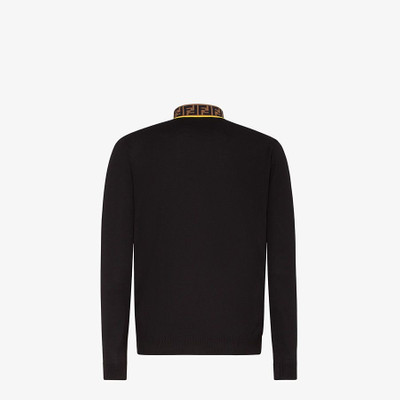 FENDI Black wool sweater outlook