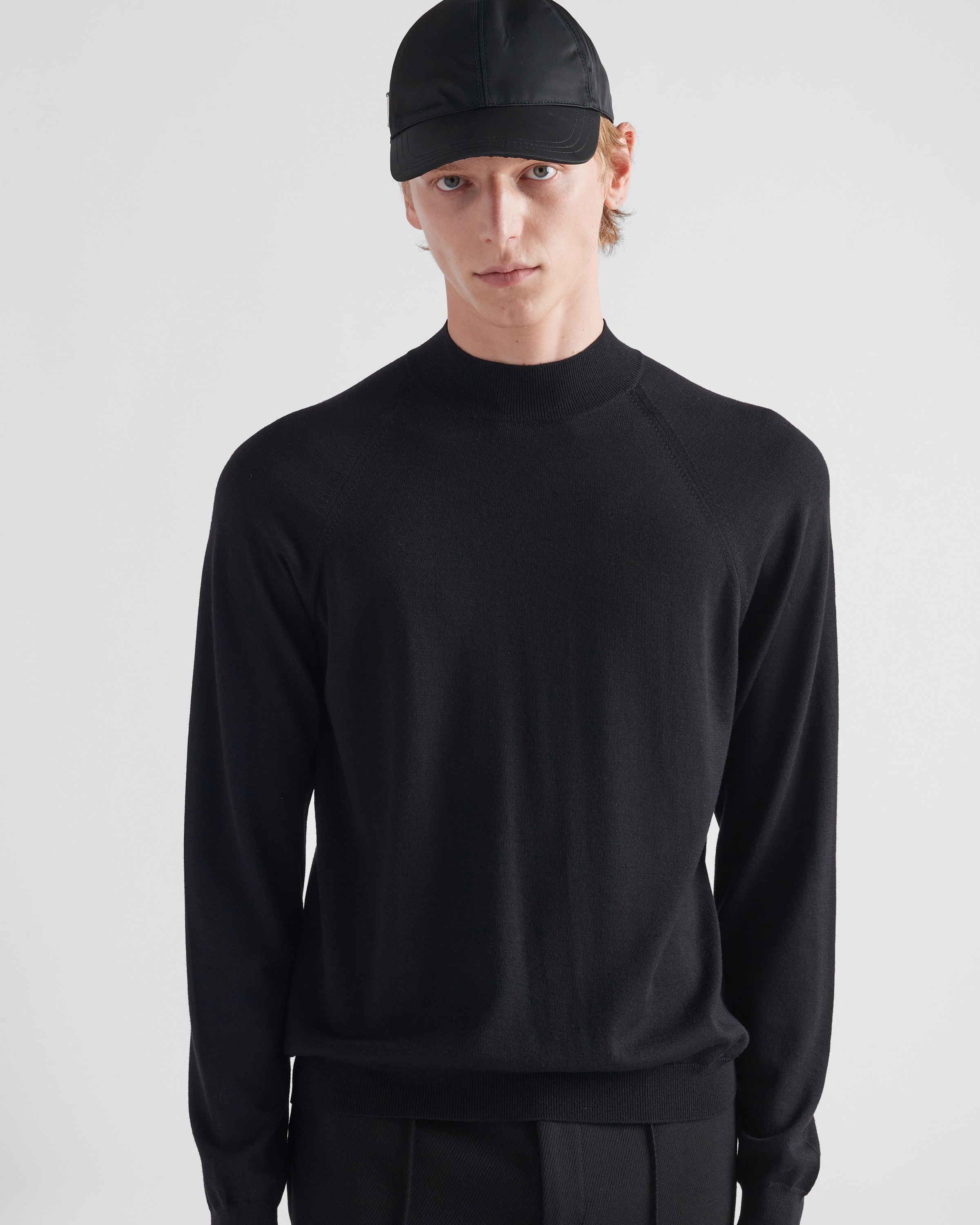 Worsted wool turtleneck sweater - 4