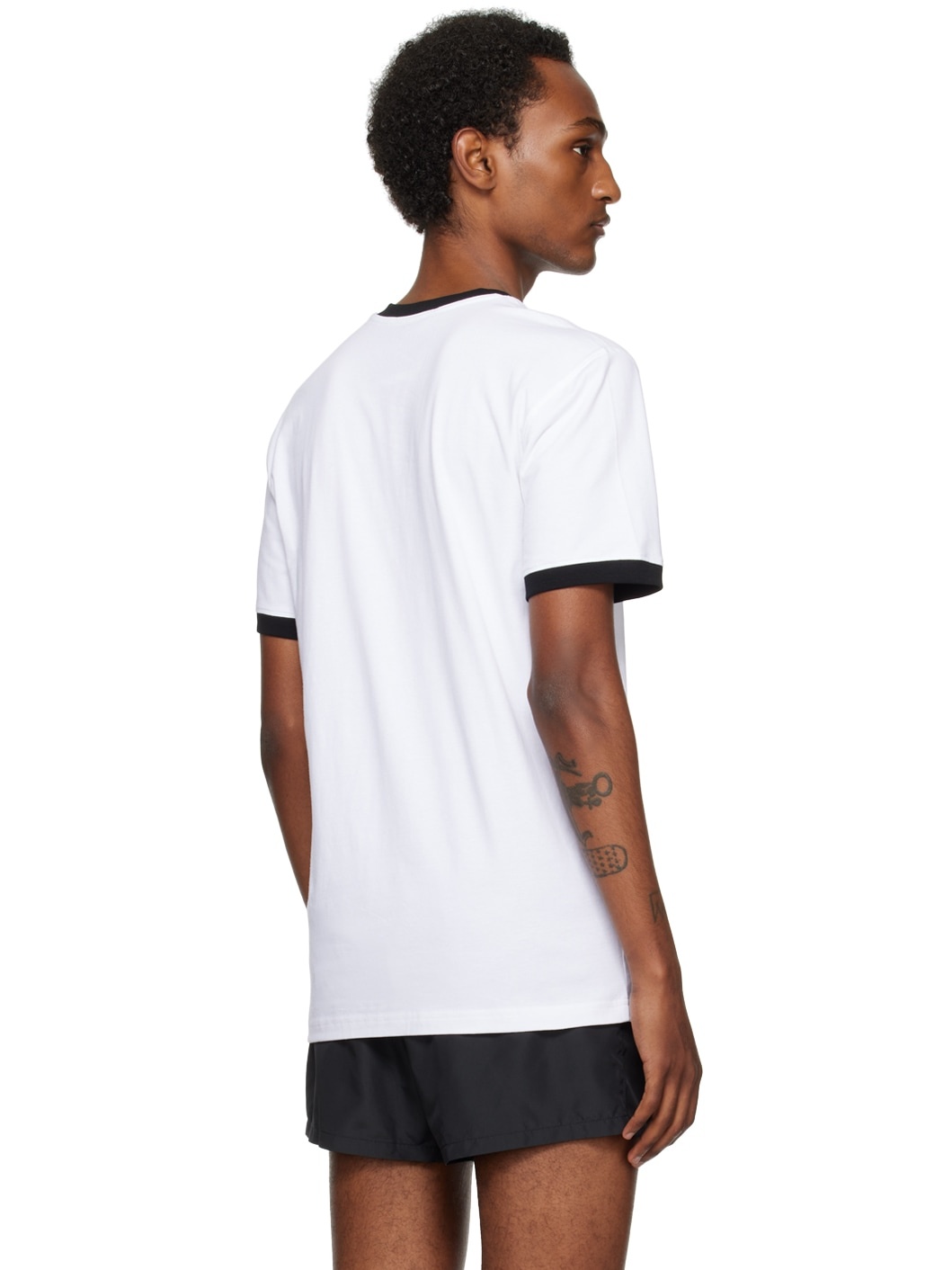 White Double Smiley T-Shirt - 3