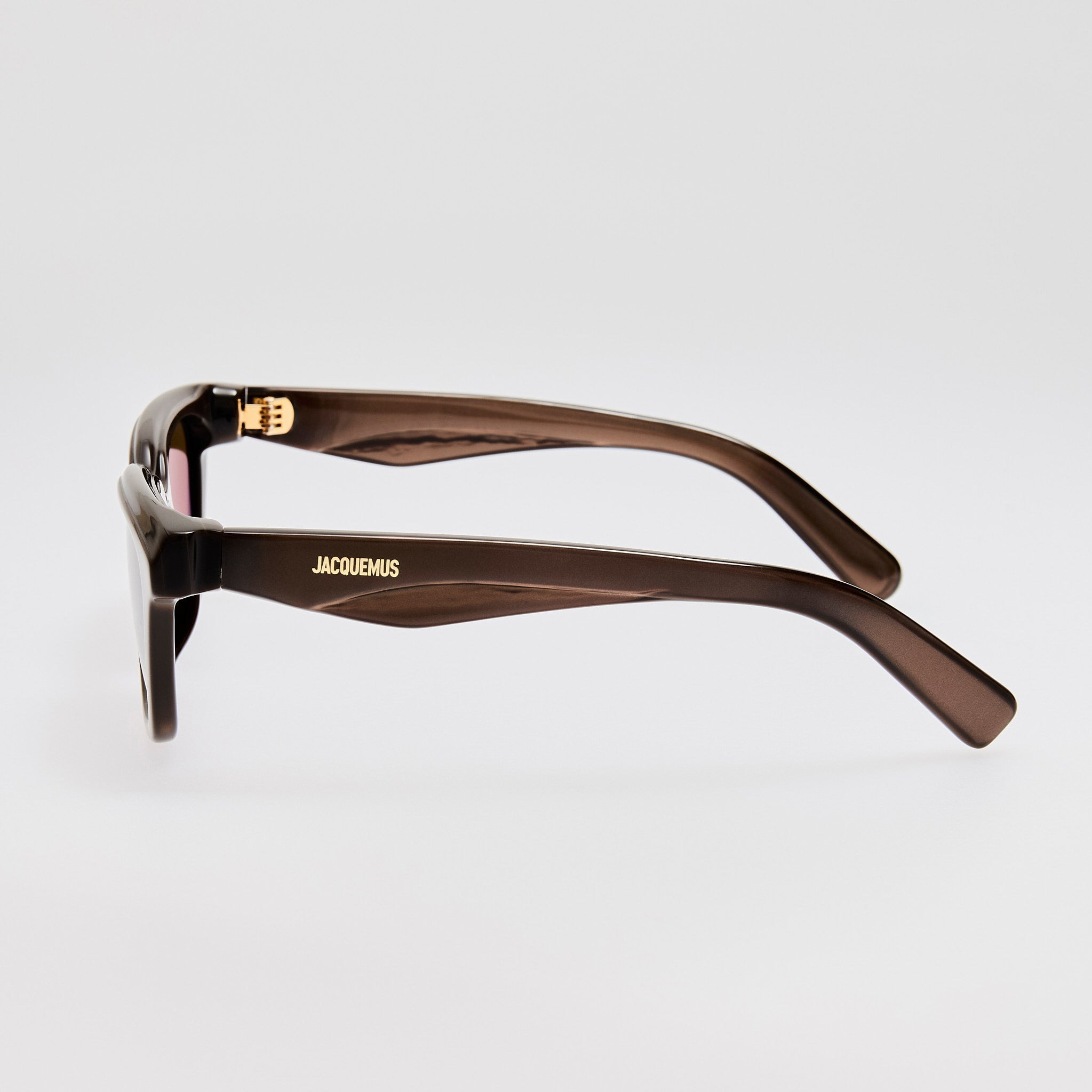 Carre Sunglasses in Metallic Brown - 6
