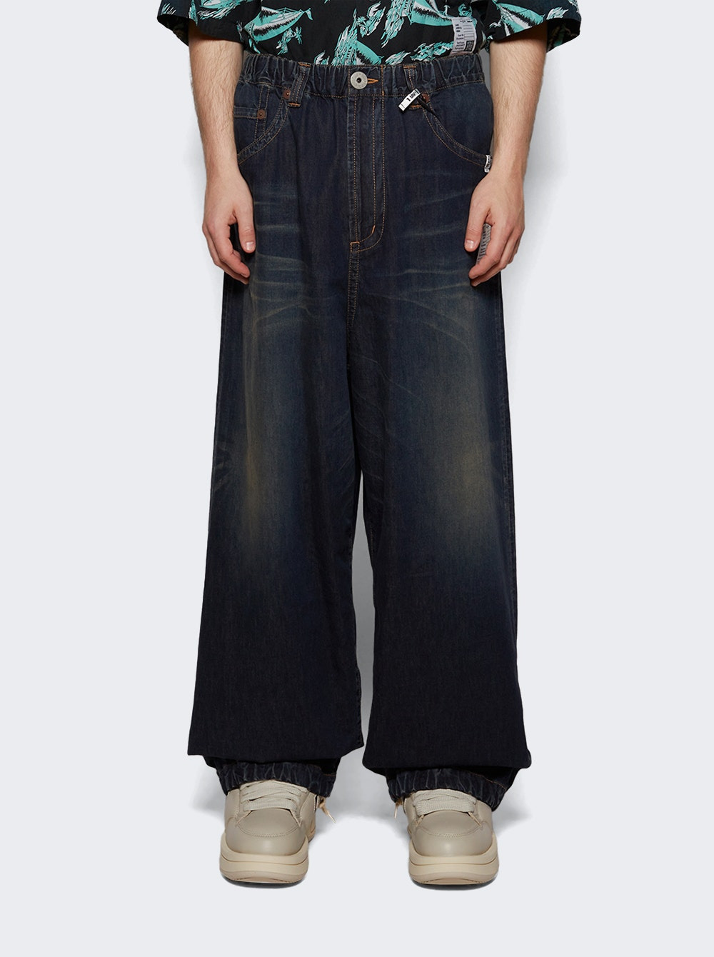 Light Wide Jeans Indigo - 2