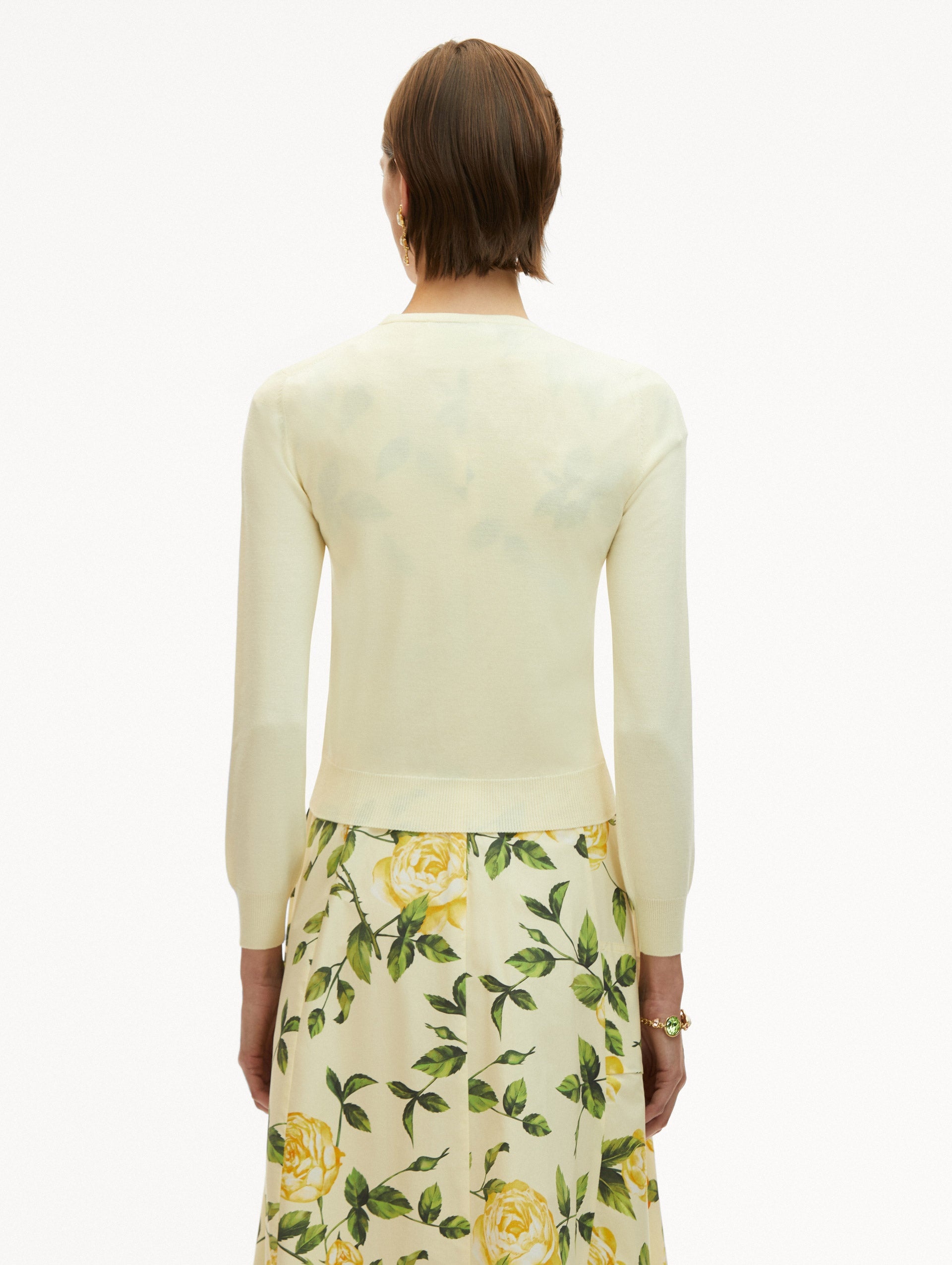 ENGLISH ROSE THREADWORK CARDIGAN - 4