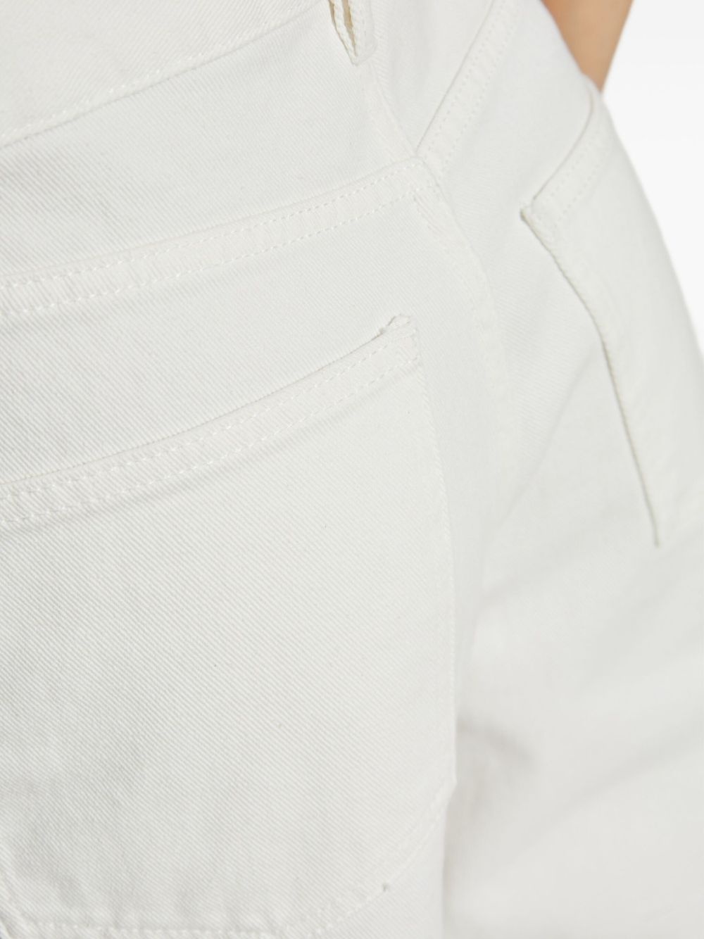 cotton straight jeans - 5
