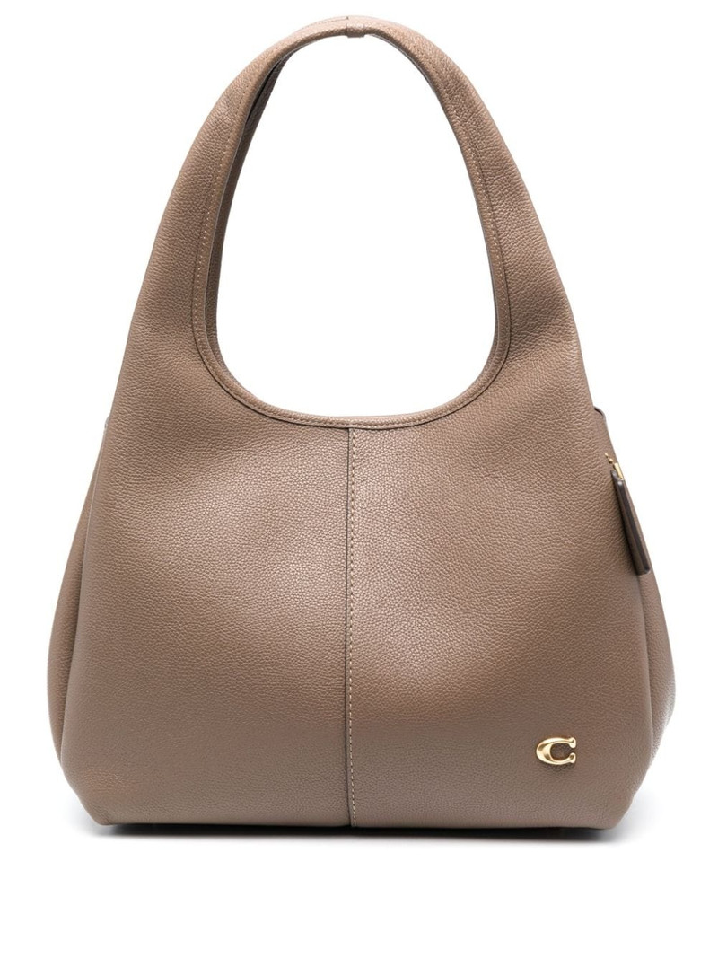 Lana pebbled-leather tote bag 1
