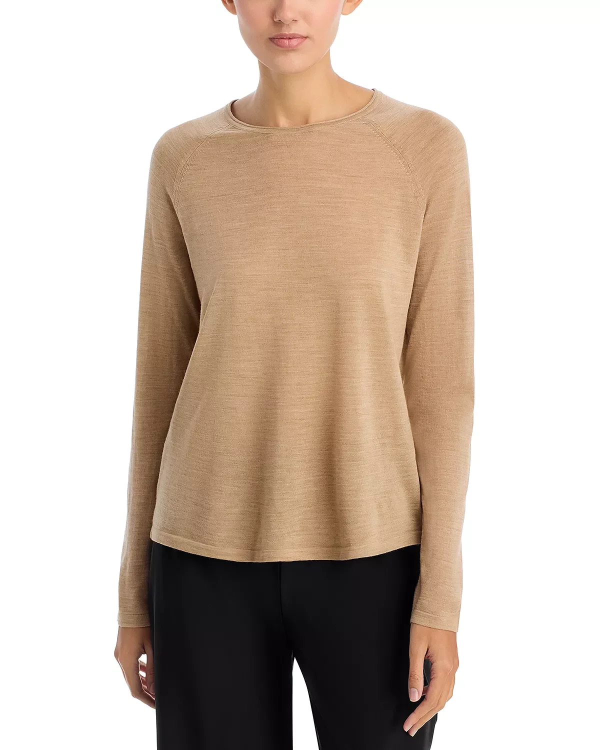 Crewneck Wool Sweater - 1