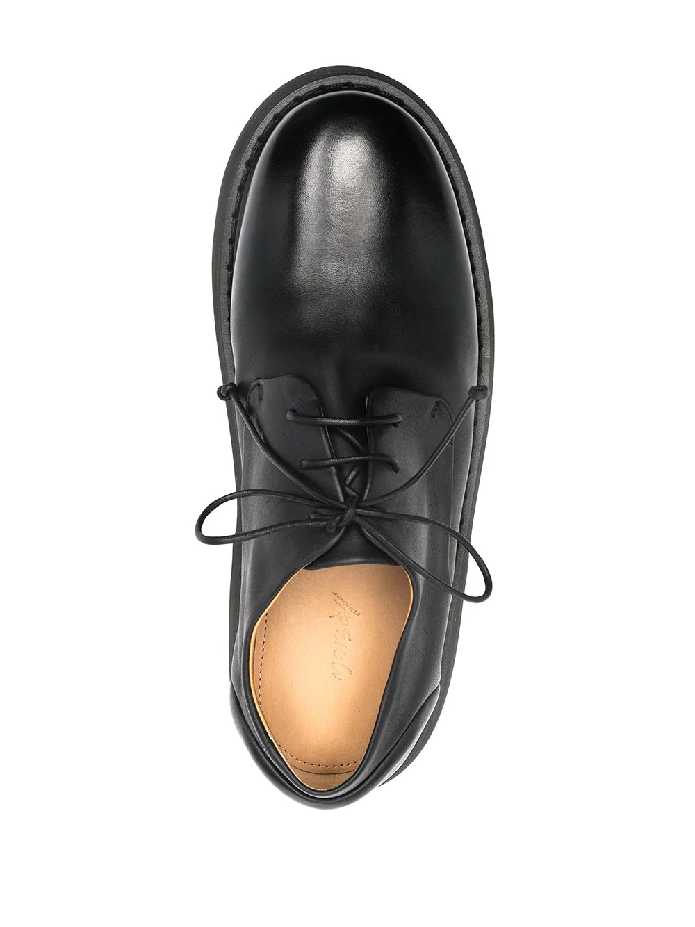 chunky lace-up Derby shoes - 4