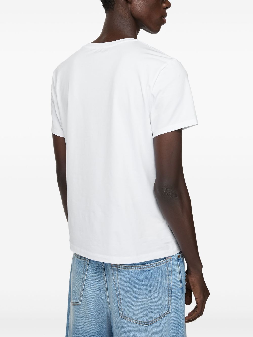appliqué T-shirt - 5