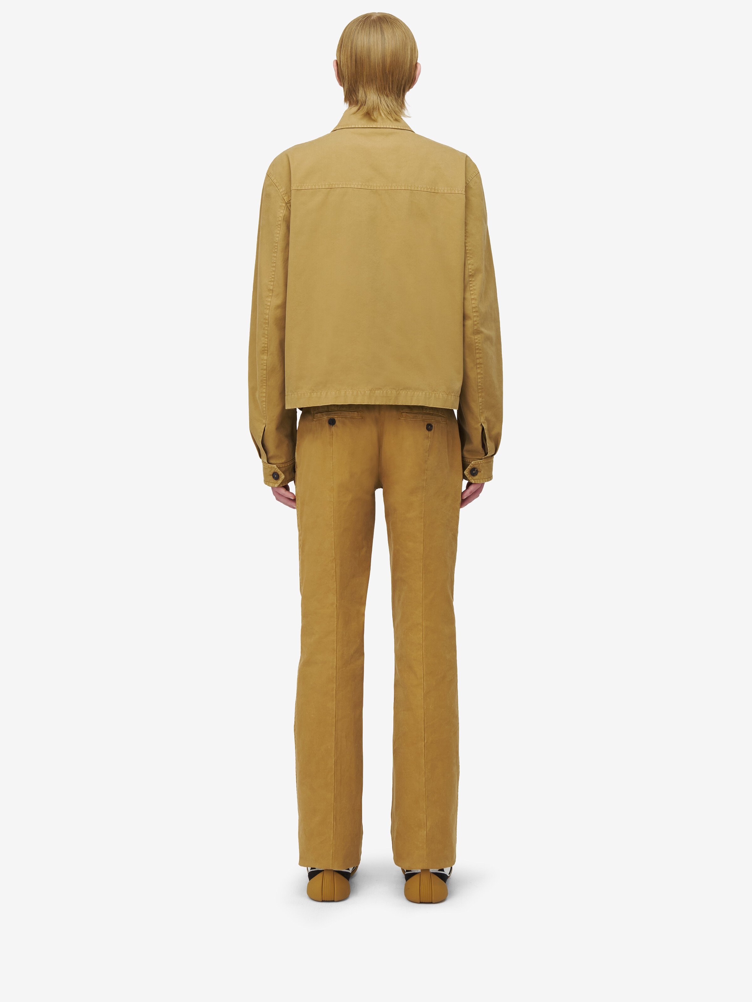 Low-Waisted Chino Trousers - 4