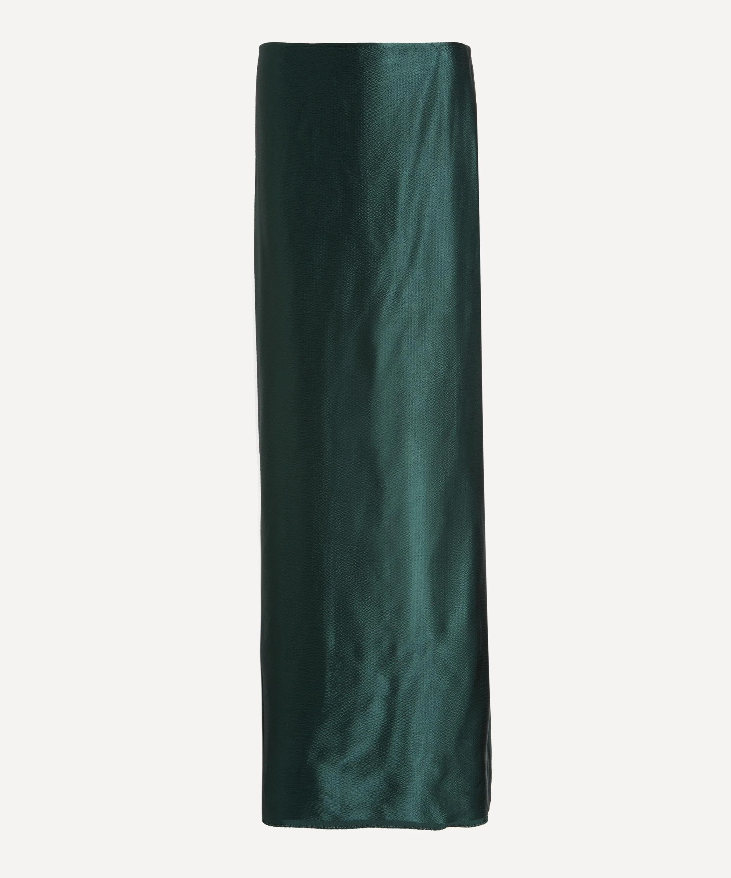 Jovie Evergreen Satin Skirt - 1
