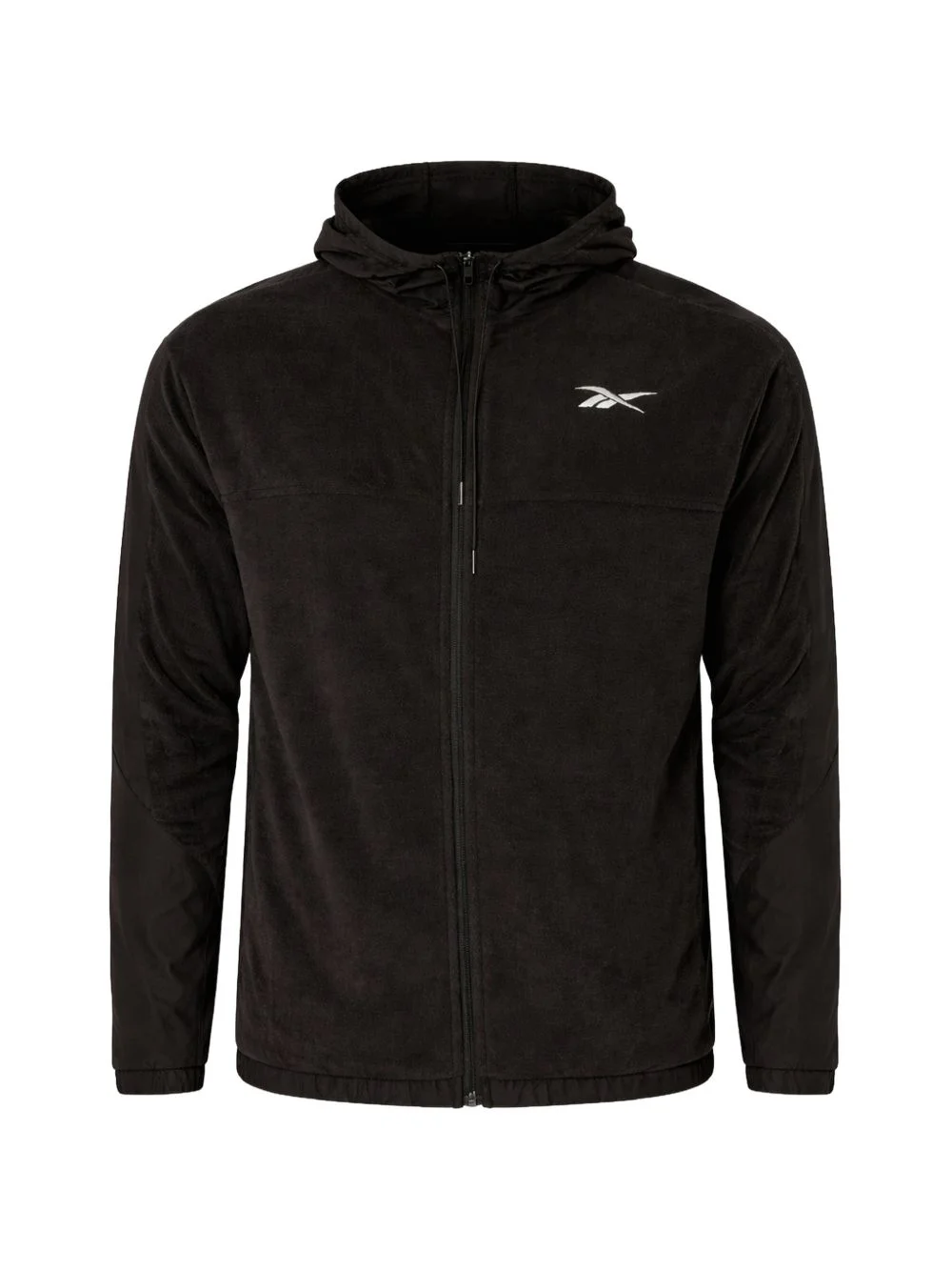 fleece zip-up hoodie - 1