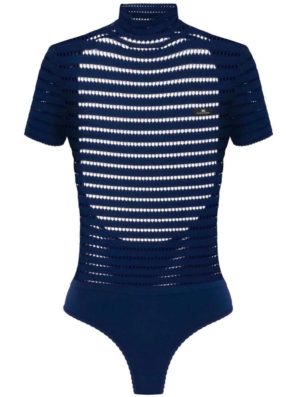 open-knit bodysuit - 1