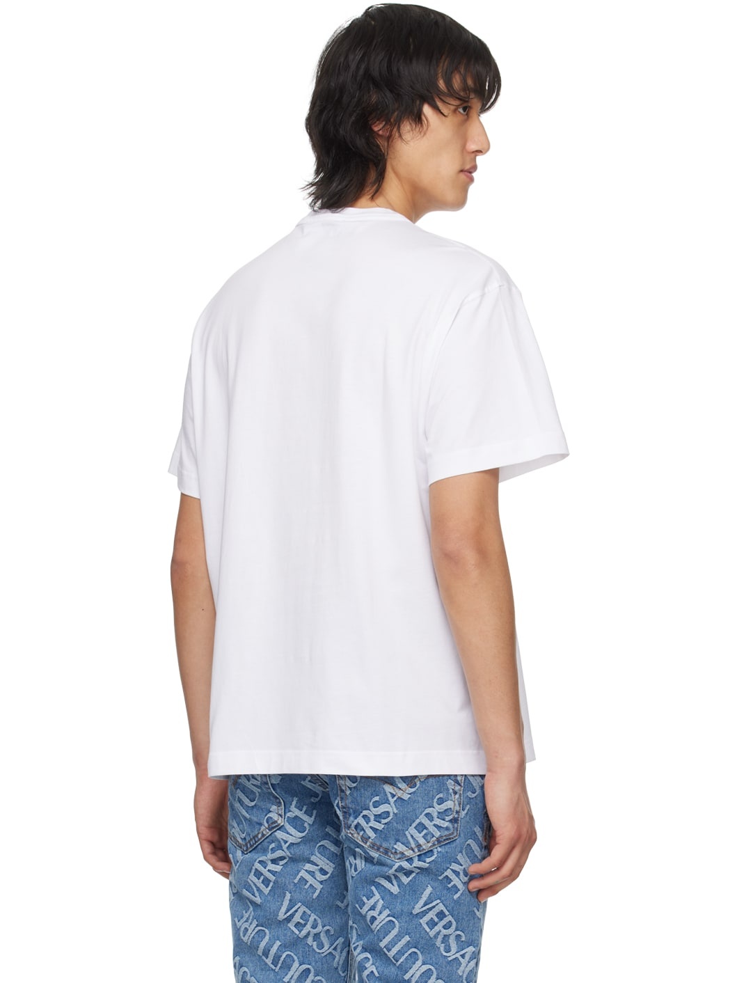 White Appliqué T-Shirt - 3