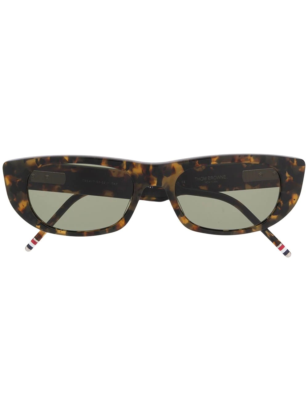 small square frame sunglasses - 1