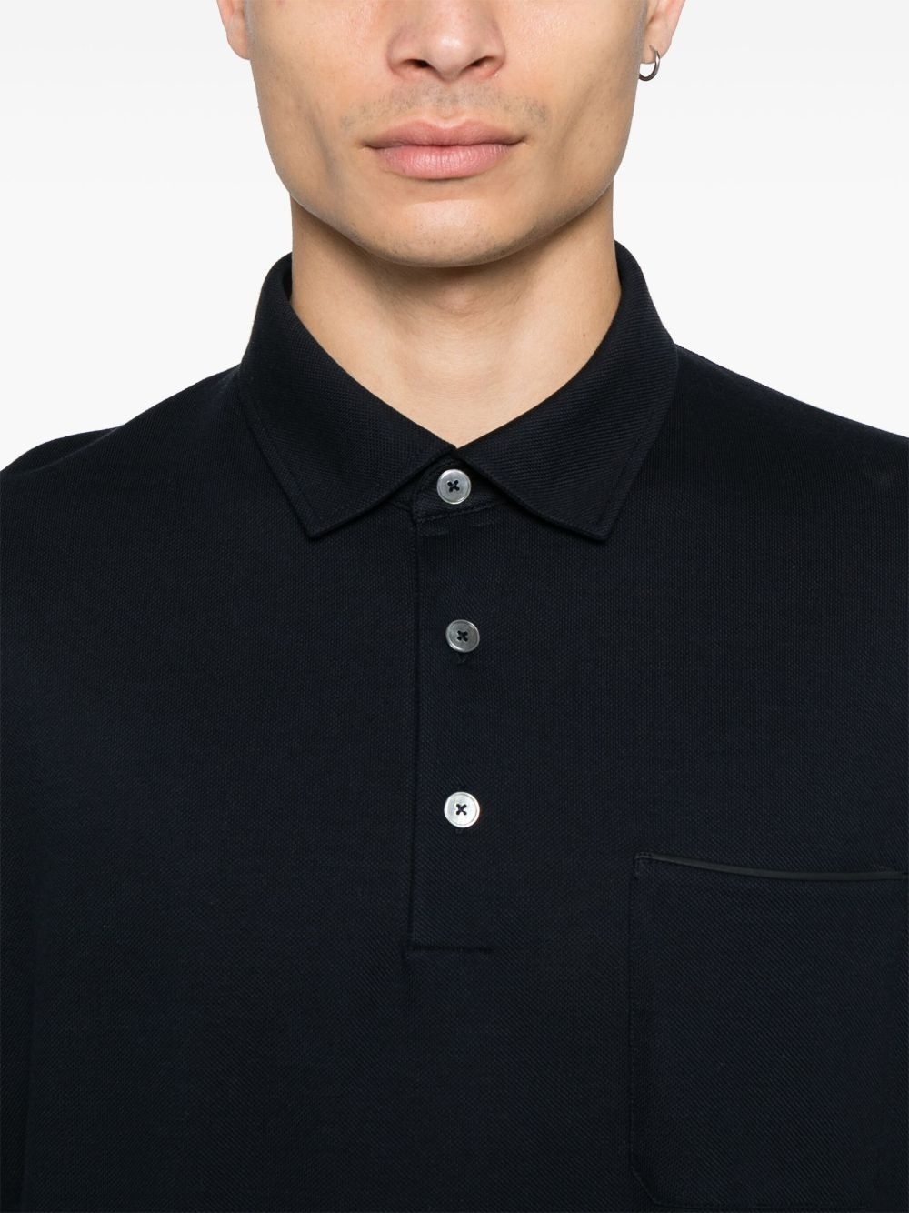 cotton polo shirt - 4