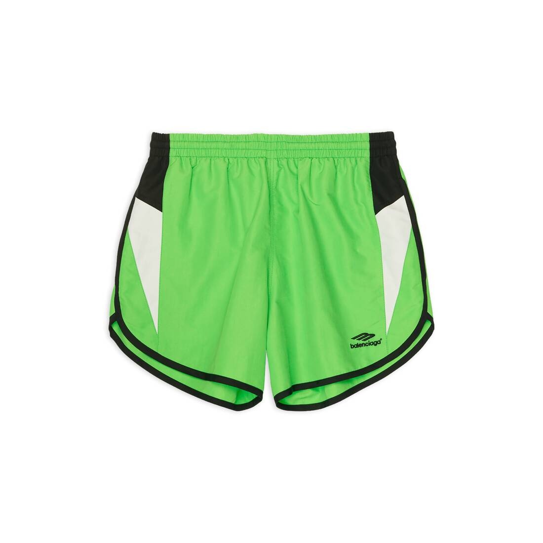 Women's 3b Sports Icon Tracksuit Running Shorts in Green - 1