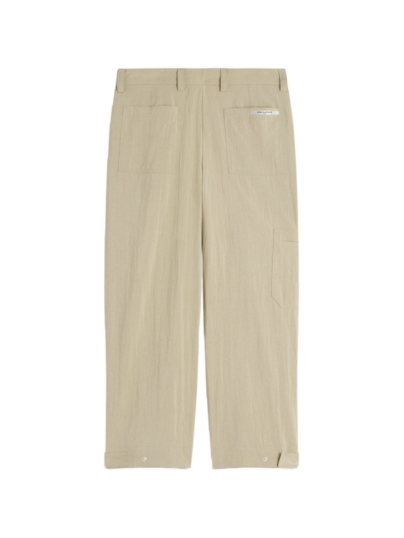 Maison Kitsuné pleated straight trousers outlook