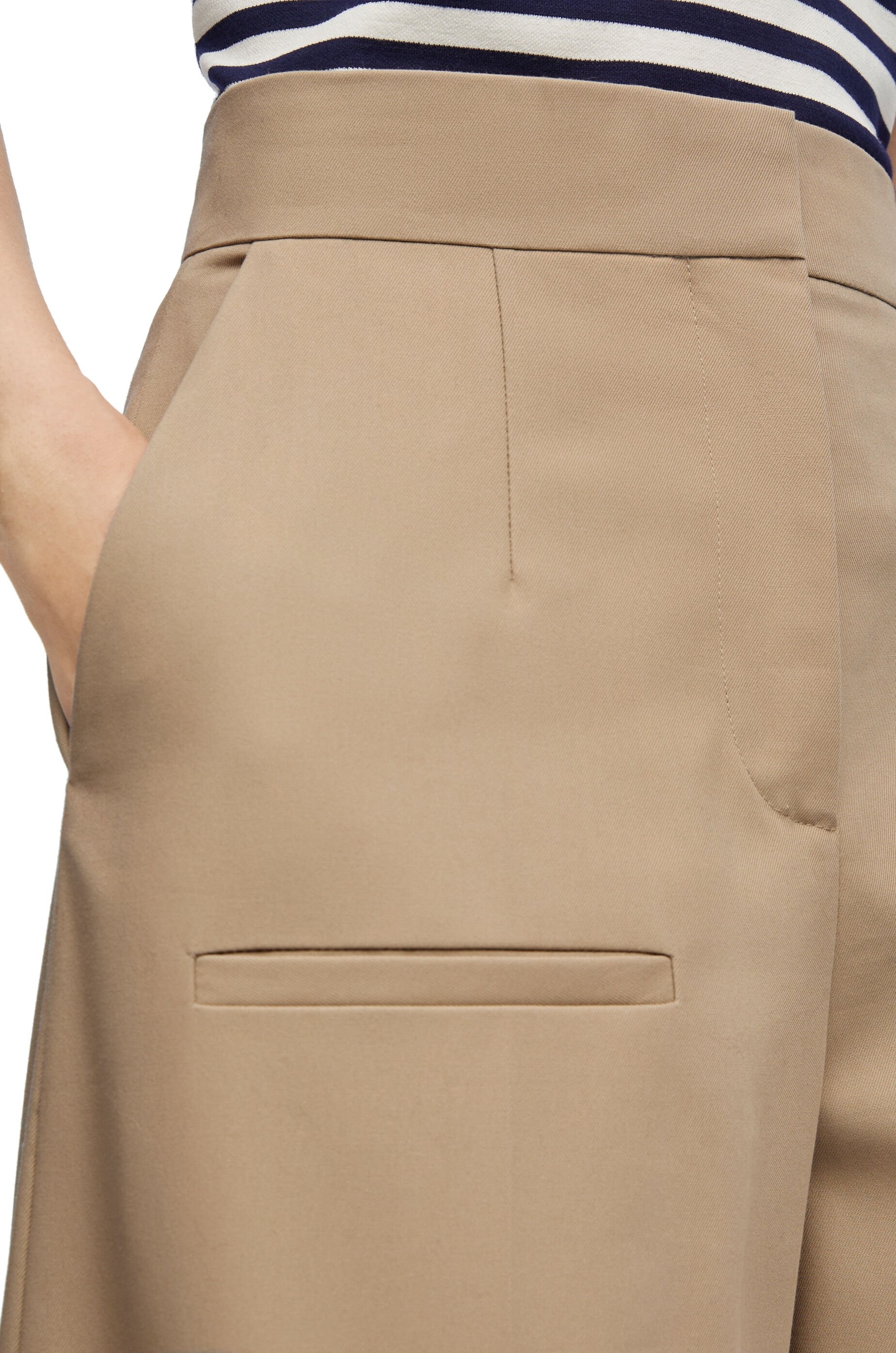 Tailored shorts in cotton - 5