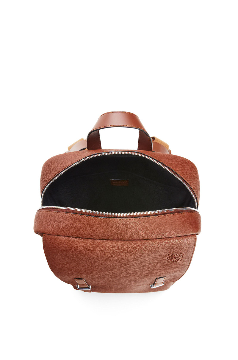 Military Backpack in soft grained calfskin 5