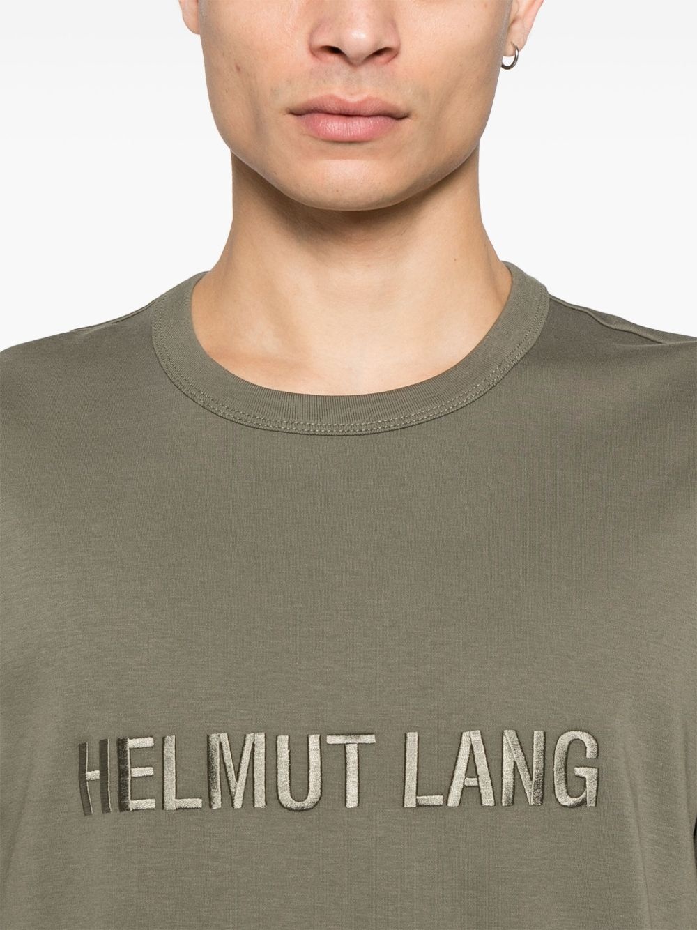 embroidered-logo T-shirt - 4