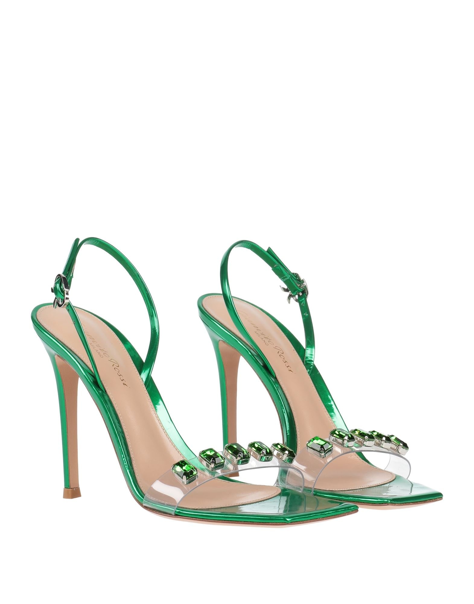 Green Women's Sandals - 2