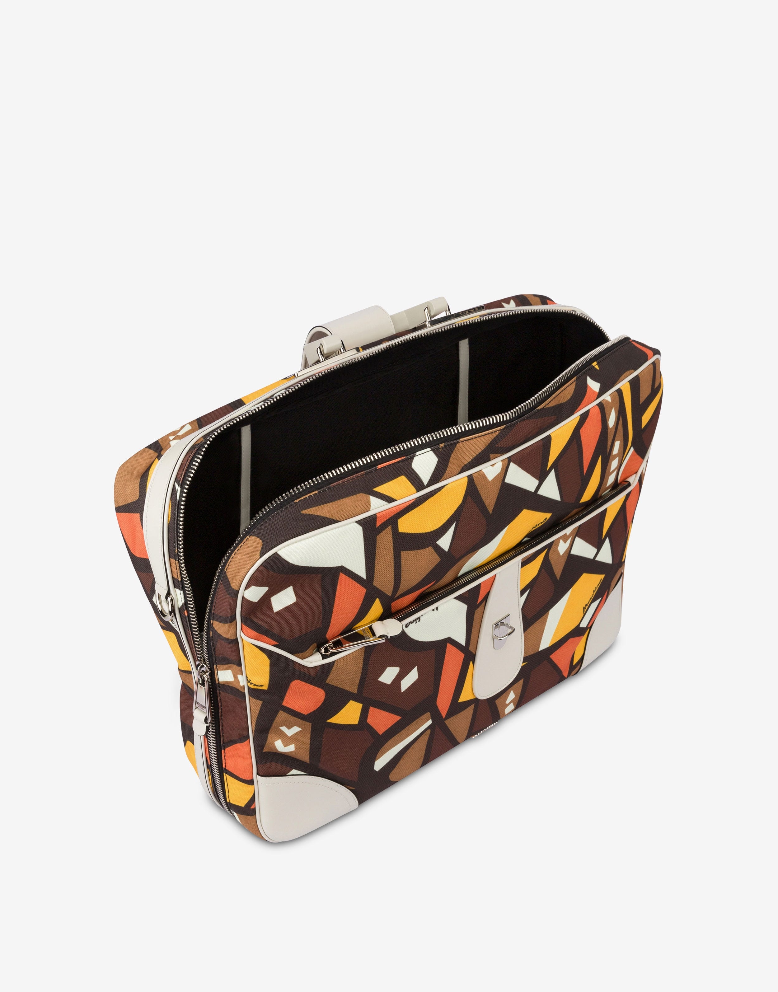 WOOD PRINT CANVAS TRAVEL BAG - 3