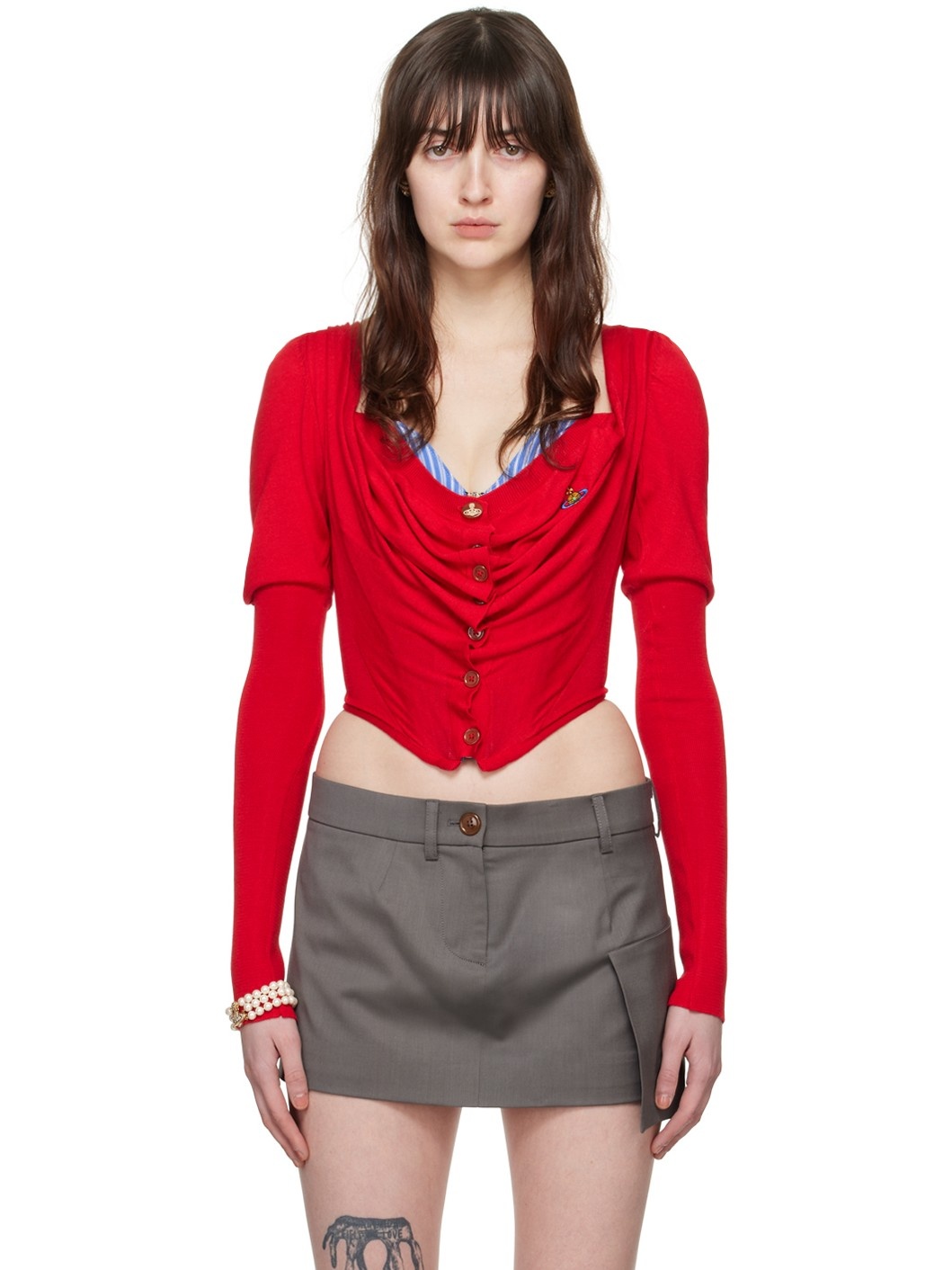 Red Bea Blouse - 1