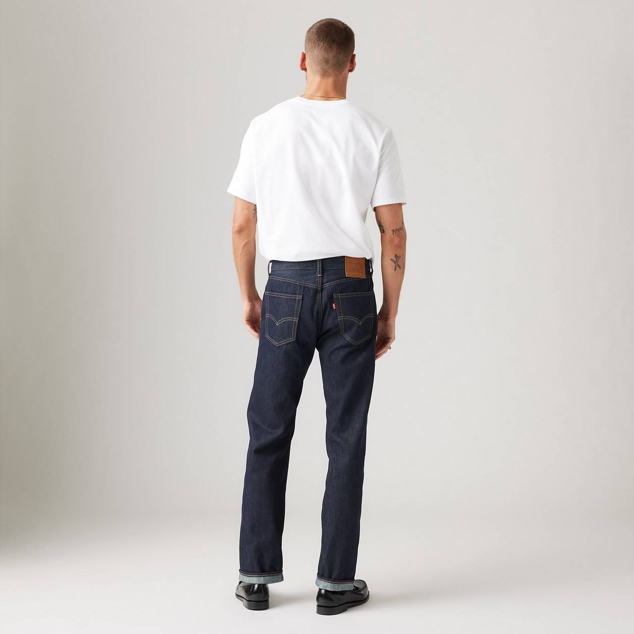 505™ REGULAR FIT SELVEDGE MEN'S JEANS - 5